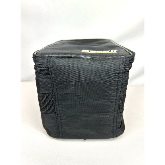 VTG Case It 15 CD Storage Nylon Carrying Bag Black Classic Travel Pepsi Keychain - Picture 3 of 12
